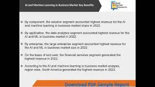 AI and Machine Learning in Business Market