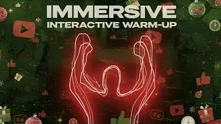 Christmas & New Year Immersive Interactive Warm Up | TV Interactive Game | By @PetProjectPictures