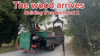 Building a carport/pergolar part 2.digging post holes