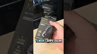 Nitecore Mt1c pro. testing. Jangan lupa like follow #edc #nitecore #lampu #equipzone #lampusuluh