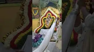 sri sathyanarayanaswamy Pooja alankara #god #flowers #decoration #lord