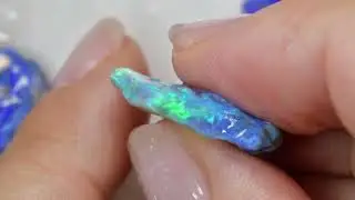 35.7 cts Rough Black Opal Parcel Lightning Ridge
