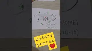 corona safety poster, stay safe,use mask ❤️#shorts,#gocorona❤️