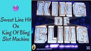 Sweet Line Hit On KING OF BLING Slot Machine - Ms.Kitty Slot Channel