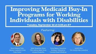 Improving Medicaid Buy-In Programs for Working Individuals with Disabilities
