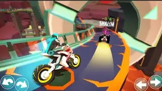 Gravity Rider: Extreme Balance Space Bike Racing..... leave 3 - 5