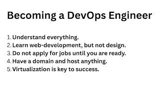 5 Tips For Becoming a DevOps Engineer