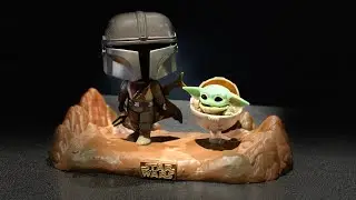 Funko The Mandalorian with The Child Television Moments