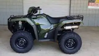 2016 Honda Foreman Rubicon 500 DCT ATV - WALK AROUND VIDEO : TRX500FA5G