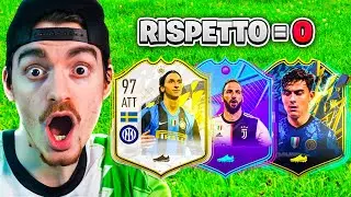 HO FATTO LA SQUADRA CON I PEGGIORI TRADITORI nel CALCIO!