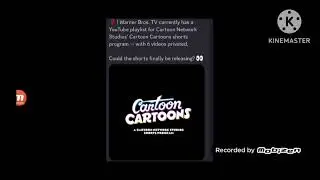 About the Cartoon Cartoon pilots being released.