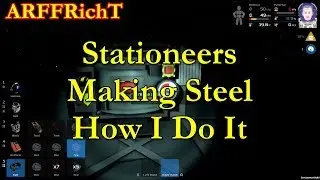 Stationeers - Making Steel a Pipe Bender and Extra Batteries How I Do It, EP: 003