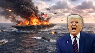 🔴TERJADI SORE INI ~ Iran pukul mundur kapal induk Amerika, Trump ketakutan lihat kekuatan besar Iran