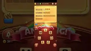 Word Connect Puzzle Level 556 Walkthrough [Bonus Words & Answers] #shorts