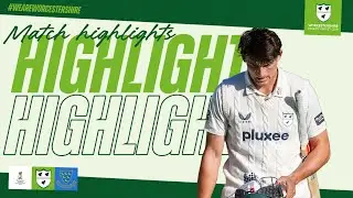 Pears take narrow lead into third day | Worcestershire vs Sussex Day Two Highlights