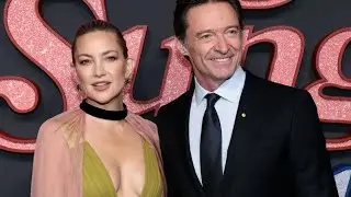 Кейт Хадсон и Хью Джекман в кинотеатре AMC #songsungblue #highjackman #katehudson #celebritynews