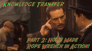 Part 2. Using my home made Rope Wrench. Did it work?