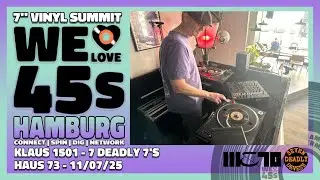 Klaus 1501 | We Love 45s Hamburg 2025 Day 3 | 7 Deadly 7s | Haus 73