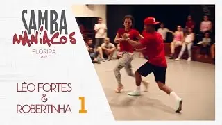 Samba Maníacos Floripa 2017 | Final da aula Léo e Robertinha 1