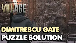 Resident Evil 8 Village - Castle Dimitrescu Gate Puzzle Solution