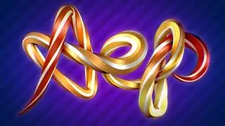 Candy 3D Text Stroke Effect in After Effects and Trapcode TAO