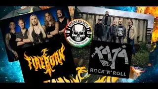 FIREBORN & XAJA in der Scream For Metal-Show