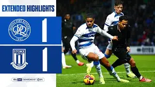 IT ENDS ALL SQUARE AT HOME | Extended Highlights | QPR 1 - 1 Stoke City