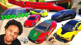 Franklin Steal iShowSpeed's NEW $500,000 Cars