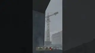 Sniping A Player Out Of A Crane in DayZ