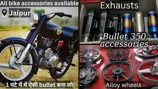 Bullet accessories in jaipur ajmeri gate #jaipur