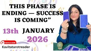 ✨ 13 January Daily Tarot Reading |, Success & The Outsider | Love & Career Zodiac Guidance
