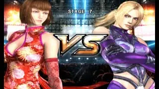 Tekken 5 - Anna Williams - Story Battle.
