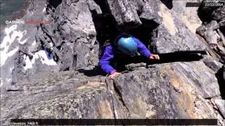 A summer traverse of the Remarkables, New Zealand