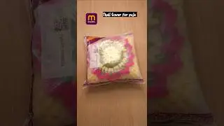 thali Cover for puja from meesho #review #festivevibes #festivefinds