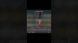 CSGO Knife Opening: Bowie Knife Fade
