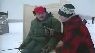 Saginaw River Ice Fishing for Walleye