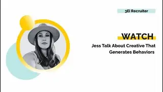 Jess Stout on creative at 3 Enrollment Marketing