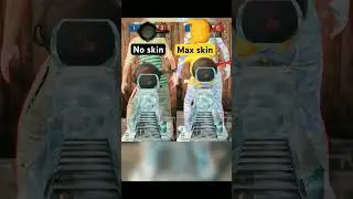 Pan with skin or without skin in Pubg Mobile #pubgmobile #panskin #shorts