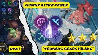 FANNY ASTRO POWER + RYA 1 ⁉️ TERBANG GESEK HILANG ~Magic Chess Mobile Legends