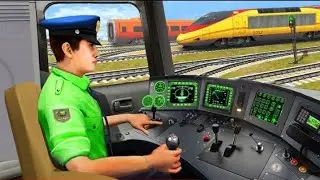 City Train Simulator Games-Android Gameplay Indian train