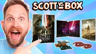 Star Wars Obi-Wan Kenobi The Complete Series 4K Ultra HD Collector's Edition Steelbook Unboxing