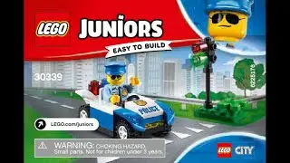 LEGO 30339 Instructions | Juniors | Traffic Light Patrol | City | Police | Polybags