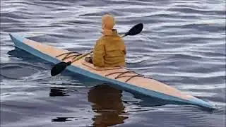 R/C model Kayak 1:6 scale action figure Chesapeake.