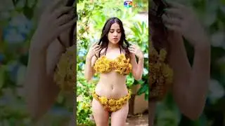 Urfi Javed's BOLD avatar in yellow flower bikini will surely blow your mind #shorts #urfijaved