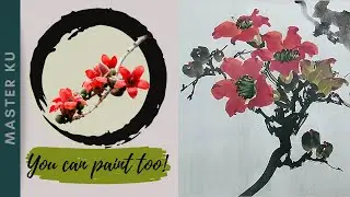 10 Minutes Painting with Master Ku | Kapok | 木棉花 (Part 1 of 3)
