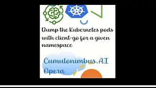 Dump the Kubernetes pods with Client Go for a given namespace #kubernetes #k8s