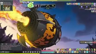 LV270 Cannoneer vs. Guardian Angel Slime finally defeated Guardian Angel Slime for the first time :3