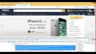 Mouse Cursor Hovering in Selenium WebDriver on Amazon