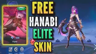 Mobile Legends New Event |Free Skin Hanabi's Elite Skin ( Viper )