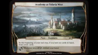 MTG Burgeoning Episode 727:  Planechase Plane Review:  Academy of Tolaria West